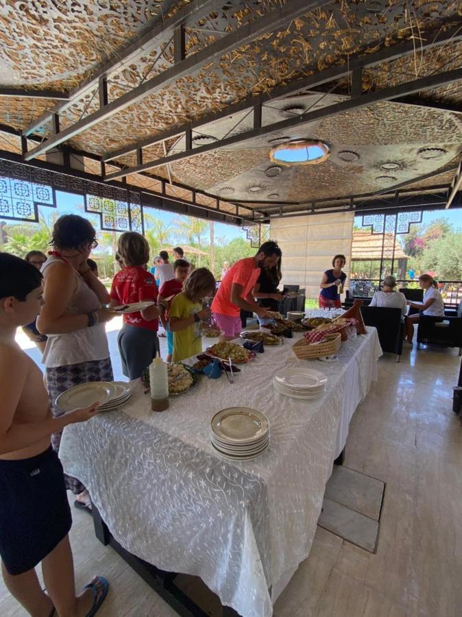 L'Auberge De Tennis Msc Oulad Lahsene Bagian luar foto