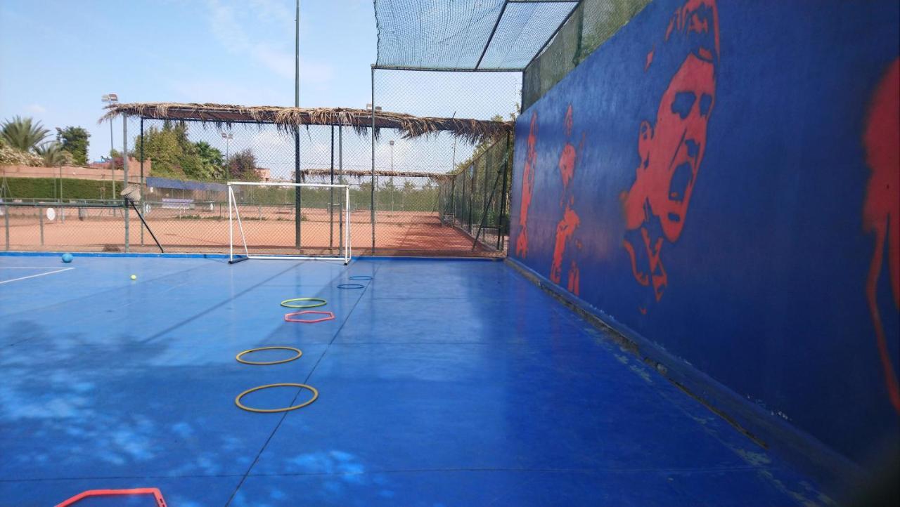 L'Auberge De Tennis Msc Oulad Lahsene Bagian luar foto